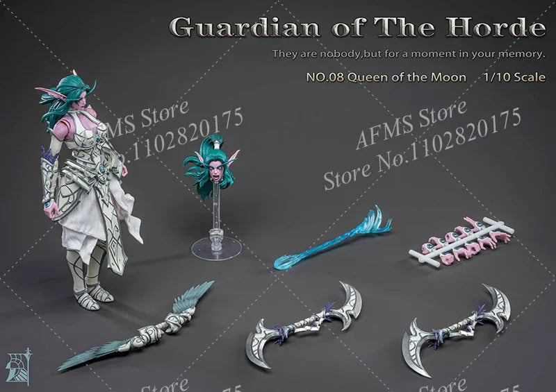 GREYKIGHT 1/10 Scale Collectible Figure Guardian Of The Horde No.08 Moon Queer Battle Girl Full Set Women Soldier Action Figure