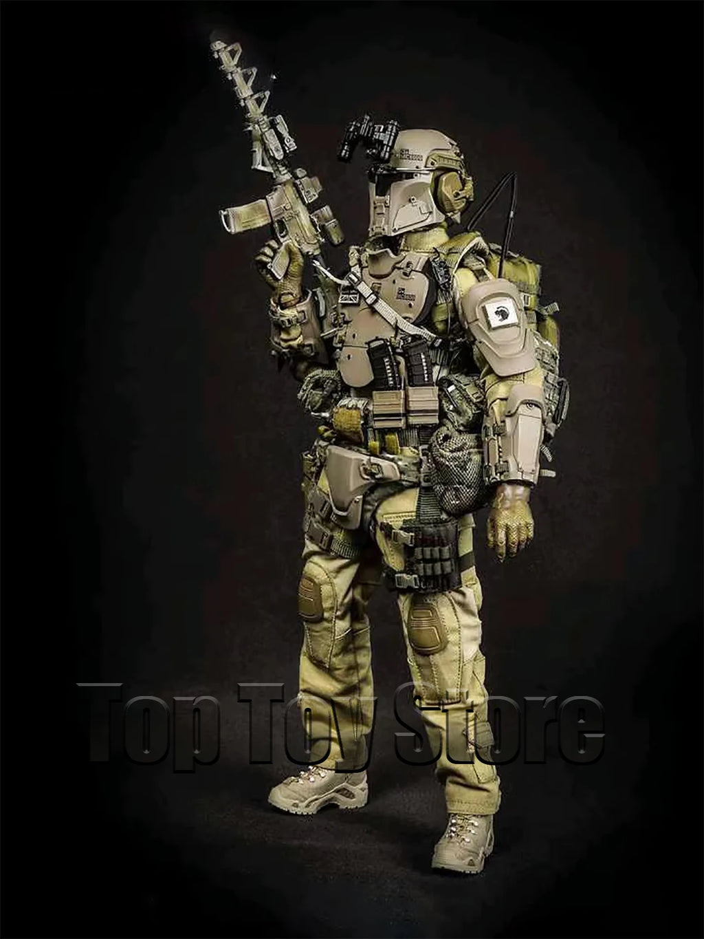 Original GWG004 Desert Raider 1/6 Male Soldier Military Action Figure Full Set Collectible Model Toys Gift