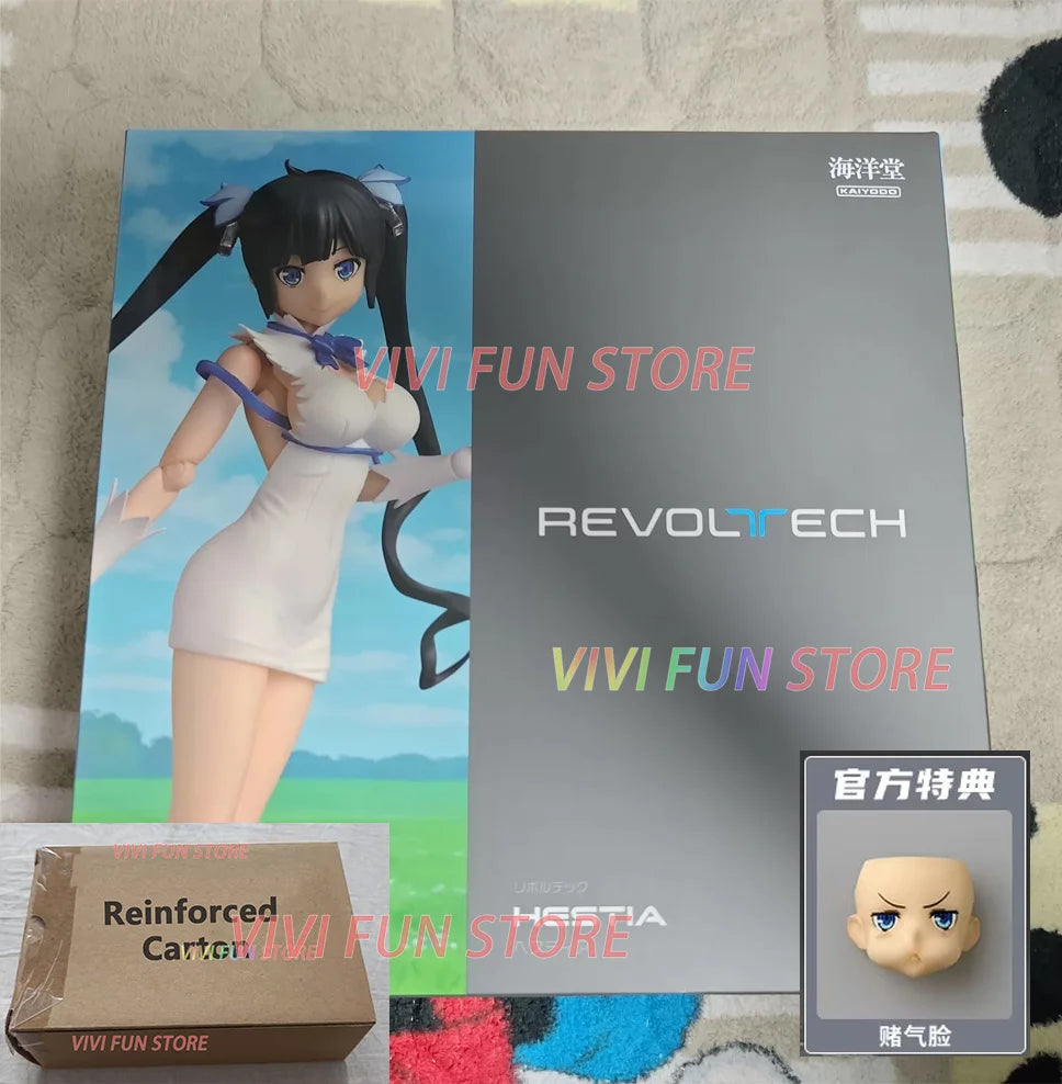 In Stock KAIYODO Hestia Movability Model Toys Revoltech AMAZING YAMAGUCHI DanMachi Beautiful girl model