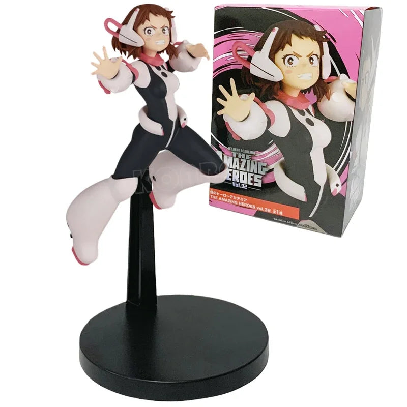 My Hero Academia Hado Nejire Anime Figure Boku no Hero Midoriya Izuku/Bakugo Katsuki/Asui Tsuyu Action Figure Model Doll Toys