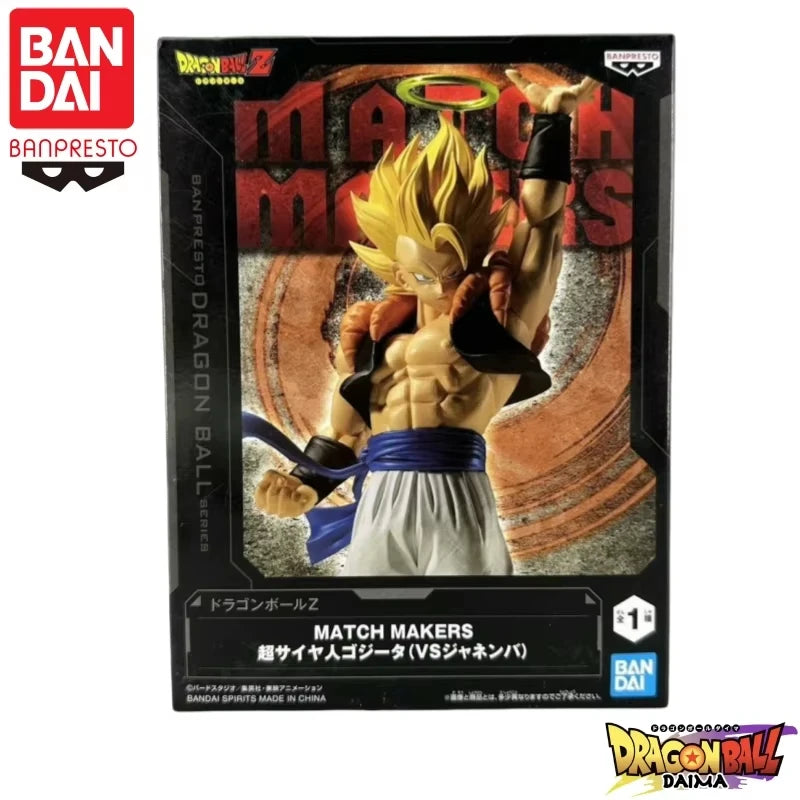 In Stock Original Bandai Banpresto Dragon Ball Son Goku Gogeta Model Toys Action Figure Garage Statue Collectible Ornaments