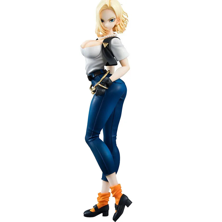 3 Type Dragon Ball Z Android 18 Lazuli no.18 Sexy Anime Action Figure Collectible Sexy Toys Birthday Gifts Brinquedos