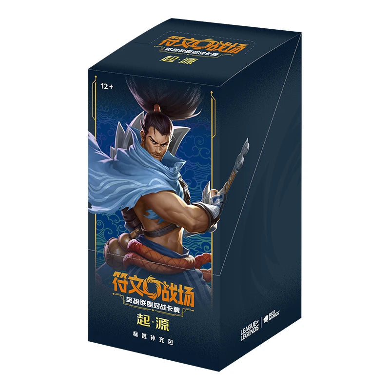Genuine Riftbound Card Hero of Origins Supplement Pack LOL League of Legends Trading Battle Collectible Cards Game Toys Gifts