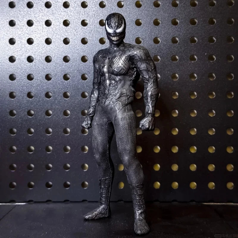 Venom Spider Man Action Figure Original Collectible Symbiotic Variant 6 Inches Sawtooth Anime PVC Model Toys Desktop Decor Gift