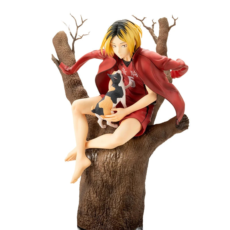 Genuine Haikyuu!! Original Kotobukiya ARTFX J Kozume Kenma Anime Character PVC Collectible Model Doll Figurine Decoration Gift