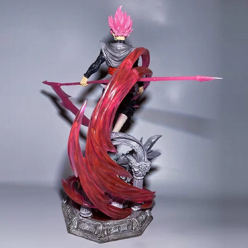 Dragon Ball Super GK Yunqi Series Peach Red Goku Super Three Free Dark Handmade Model Ornament Peripheral Birthday Gifts cool