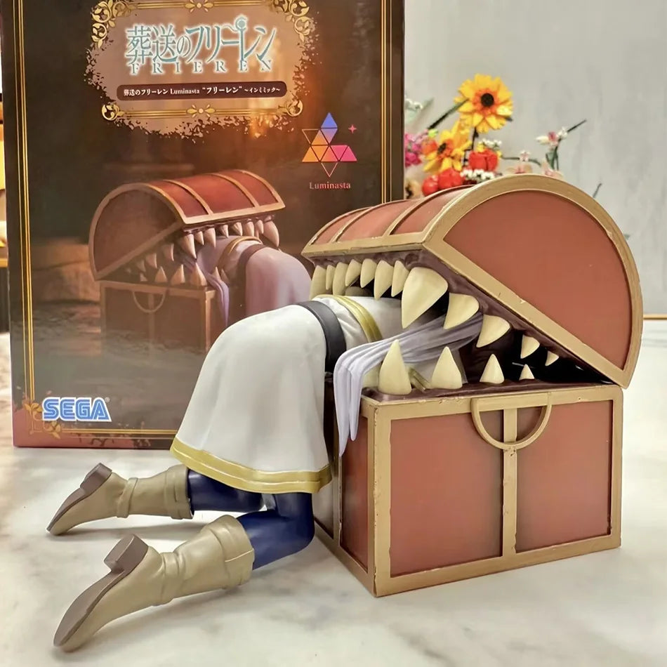 Frieren Beyond Journey's End Anime Figure Desktop Cute night-suit Treasure Hunt Frieren Action Figure Figurine Model Doll Toy