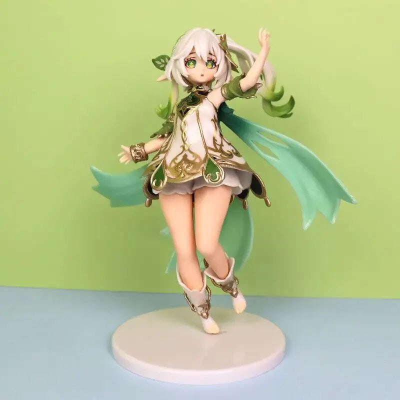 Genshin Impact Figure Nahida 19CM PVC Anime Lesser Lord Kusanali Model Toyfor Boy Gift Collection Action Figures Christmas Gifts
