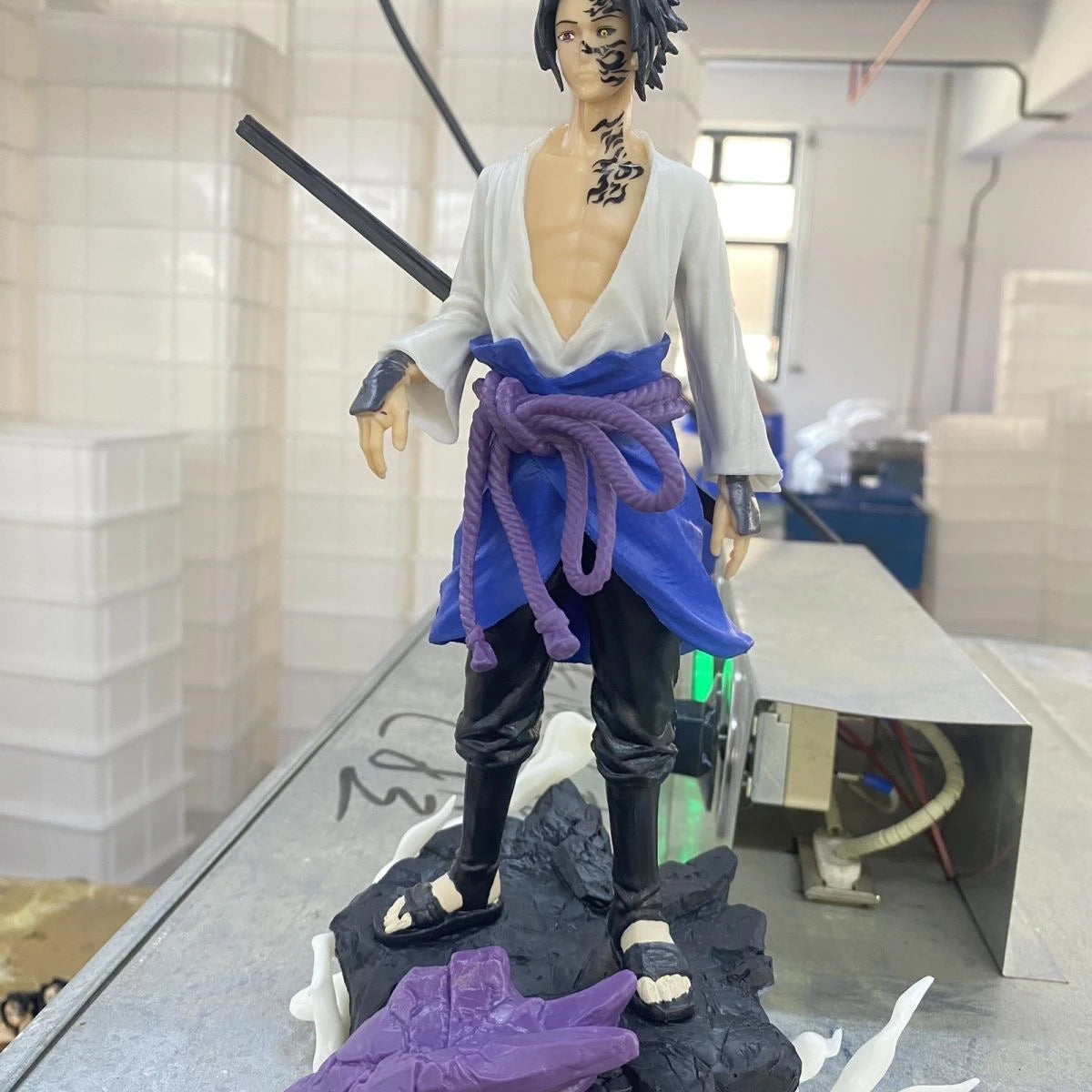 27cm Naruto Anime Figures Uchiha Sasuke Action Figure Statue Model Doll Collection Toys Gifts
