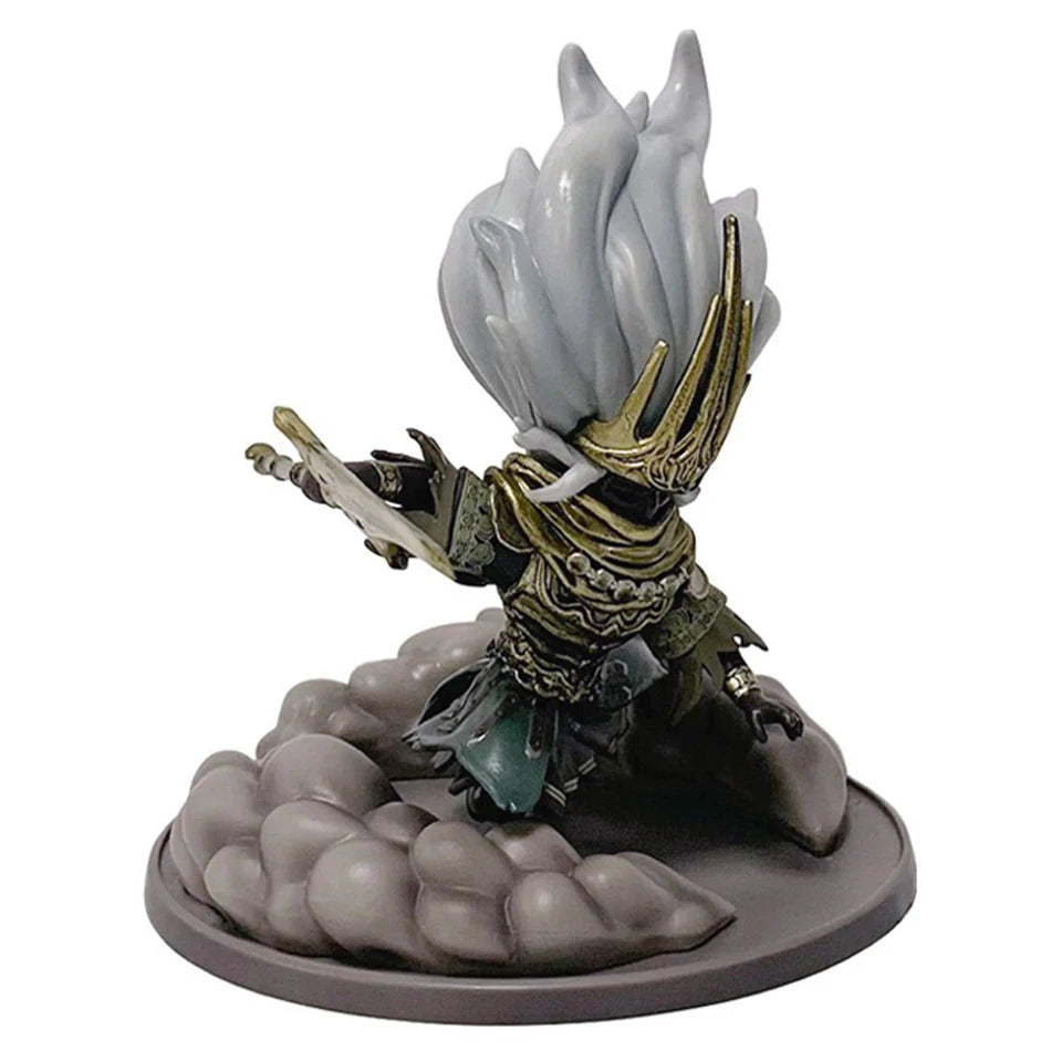 Dark Souls III 14cm Nameless King (Dragon-Slaying War God/Sun Warrior) PVC Figure - Desktop Ornament Toy Gift