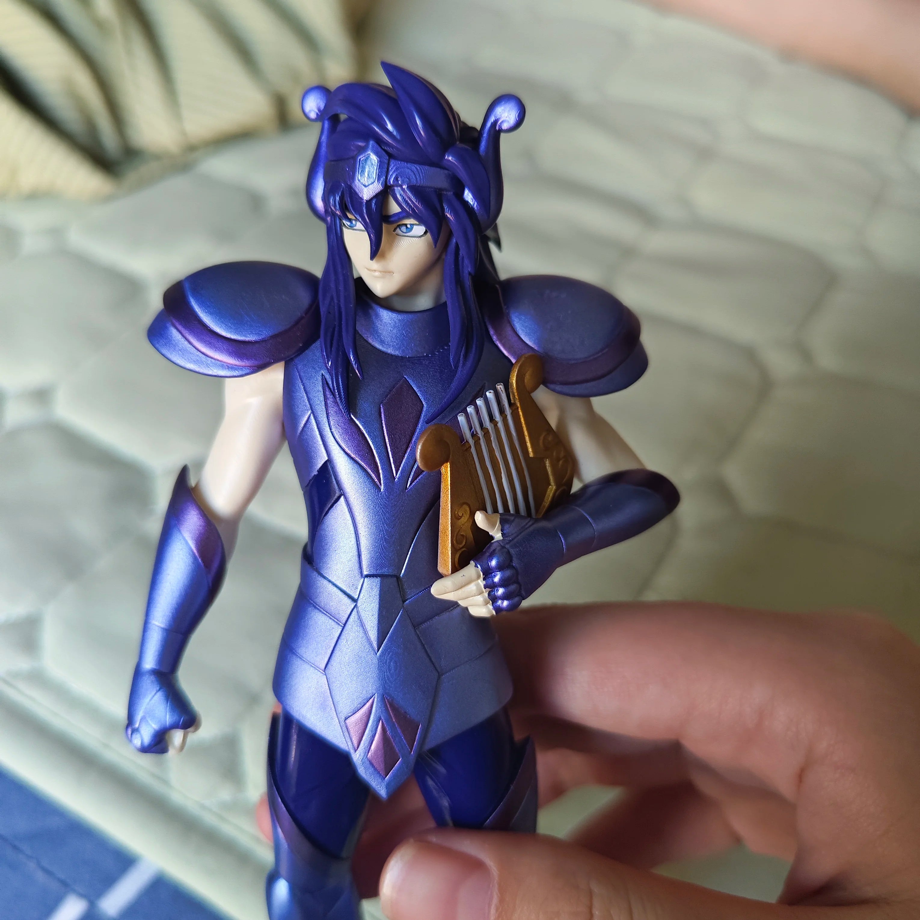 Saint Seiya Wraith Saint Silver Saint Lyra Orpheus Resin Figure Model saint-seiya-wraith-saint-silver-saint-lyra-orpheus-resin-figure-model
