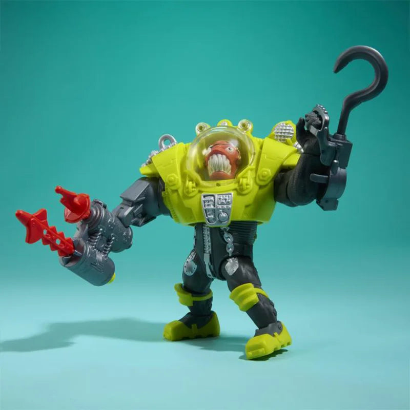 Spot Sale100% en Stock, Figura Original de Anime de Mattel Street Sharks, Dr. Piranoid, Streex, Big Slammu, 30.º Aniversarioin S