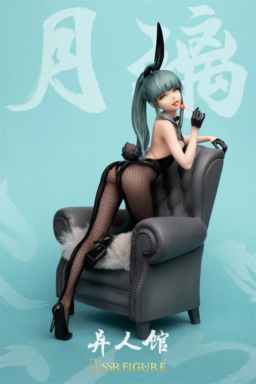 In Stock Kaitian Studio Human Pavilion Girl Rabbit Jade Sky Jinhua Qiao'Er Su Jiuyue Crystal Figure Model Toys Gifts