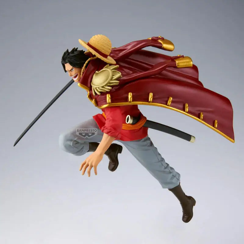 [Original] Genuine Bandai Banpresto One Piece Battle Record Collection Gol.d.roger Anime Figure Model Collector Figurine Toys