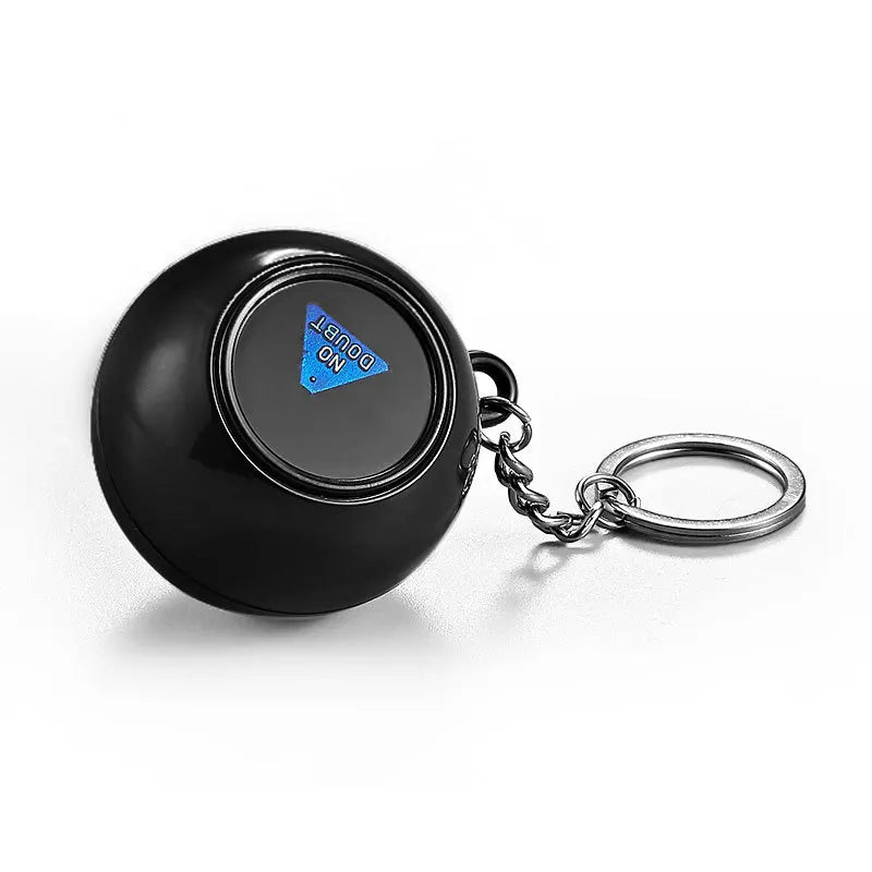 New 4.5CM Solid Color No Prints Magic Prophecy Ball Magic Prop For Men and Women Toys Christmas Key Chain Party Gift Wholesale