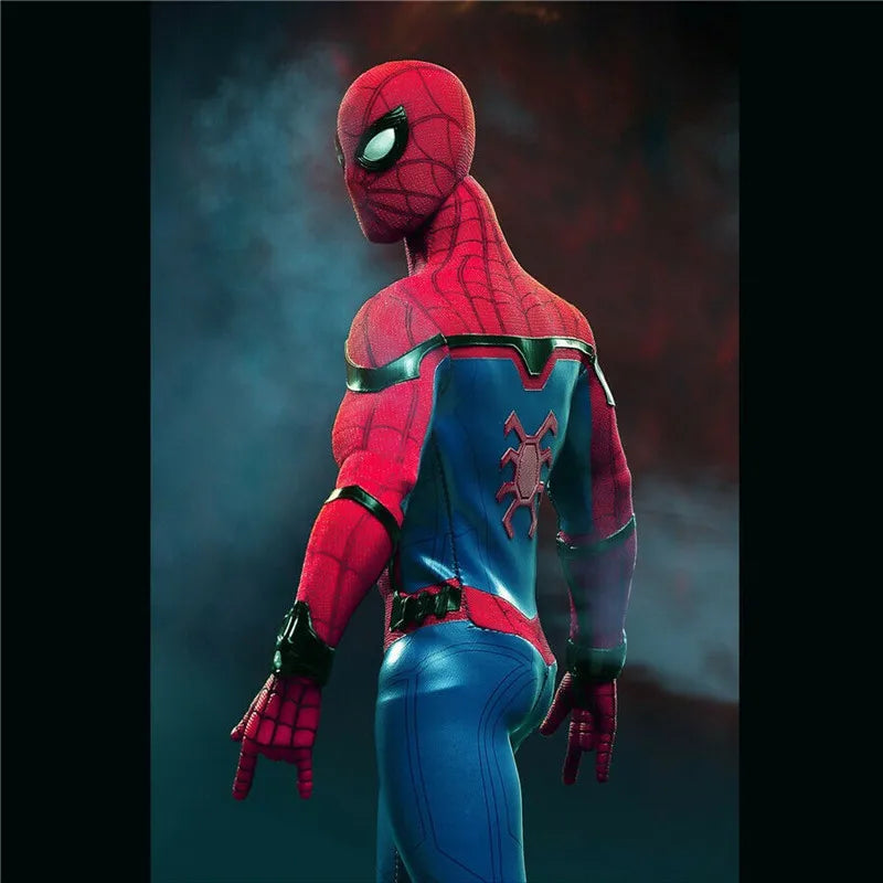 1/6 Scale Spider Figure Hero Tom Holland Combat Costume Model 12''  Action Figure Doll Collectible Model Toy TYM061