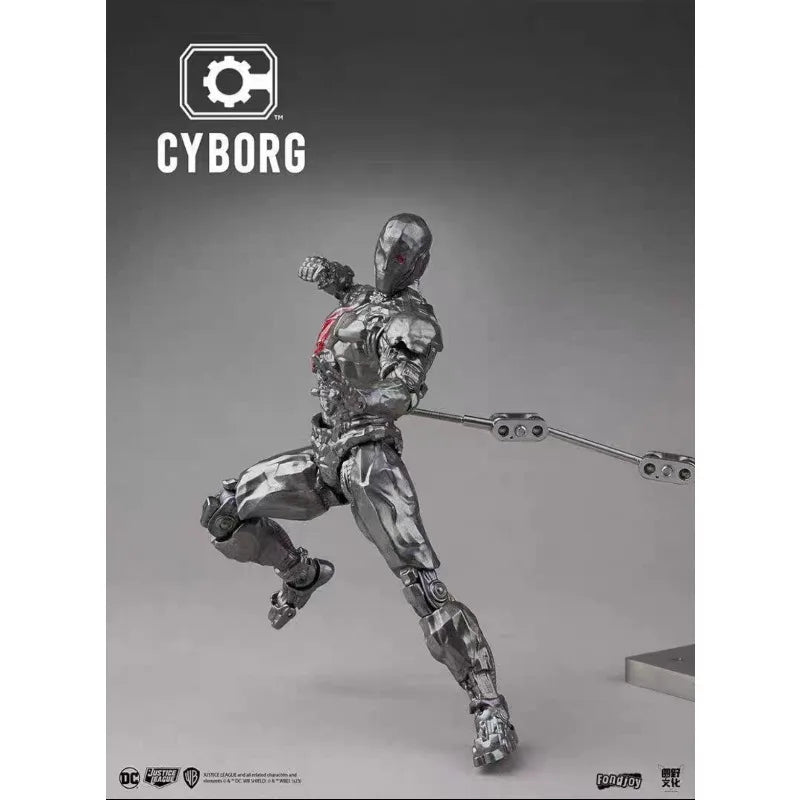 New Original FondJoy DC Cyborg SUPER MAN Action Figure Collection Toys Model