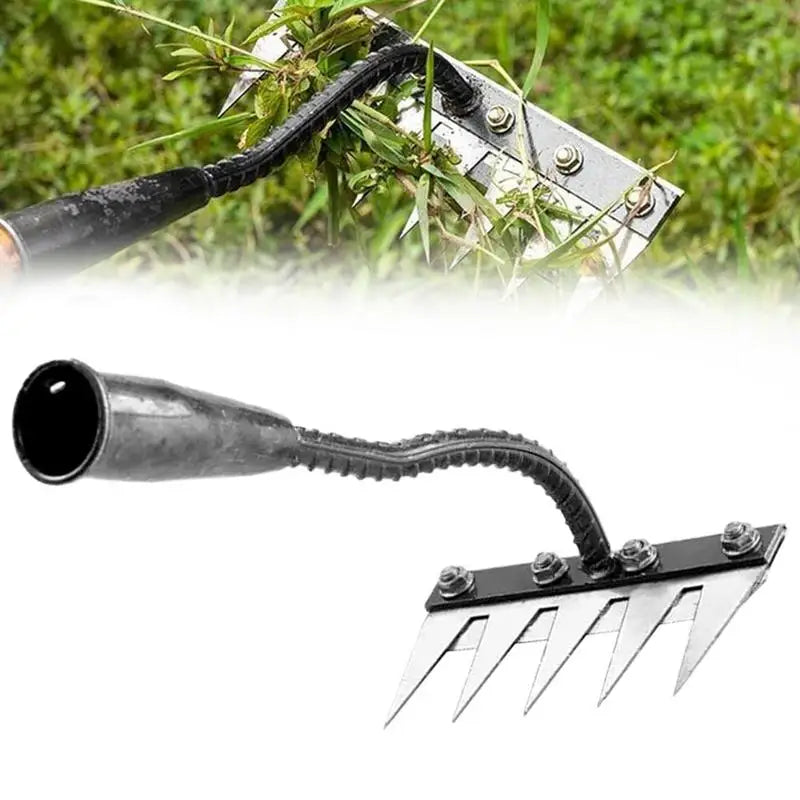 Hand Weeder Tool Uprooting Puller Manual Detachable Remover Efficient Ergonomic Weeding Uprooting Tool for Easy Use in Your Yard
