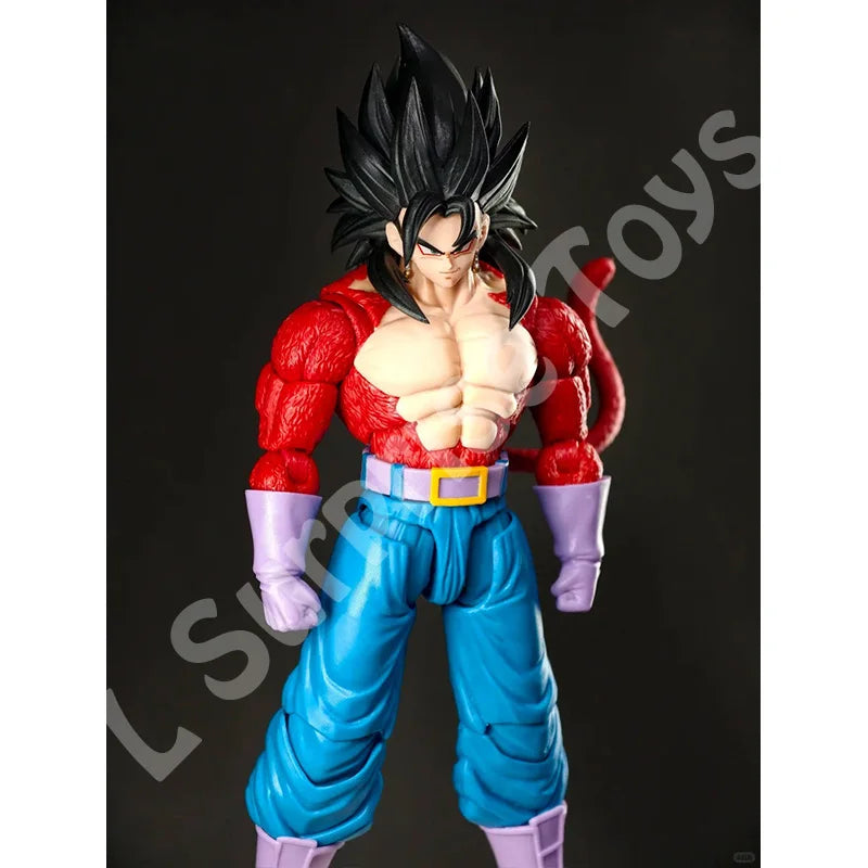 In Stock Mythos Anime Studio Dragon Ball Super Saiyan 4 Vegito Limit Break Anime Action Figures Model Toys Gifts