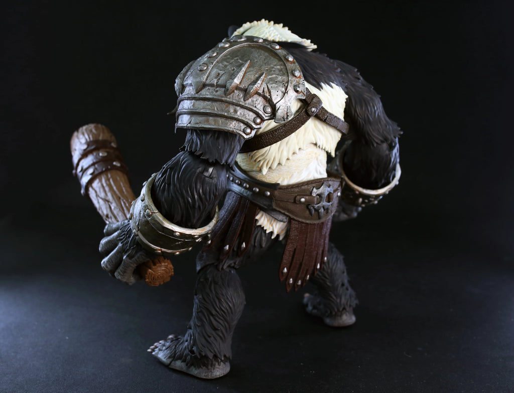 MemoryToys 1/10 Adventurer's World Berserker Bear Men Model Full Set 22cm Druid Animal Giant Panda Action Figure Toys Fans Gifts
