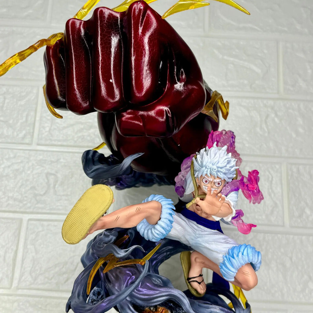 30cm New ONE PIECE Anime Figure Monkey D. Luffy Peripheral PVC Model Glow Statue Desktop Decorate Ornaments Birthday Gifts Toys