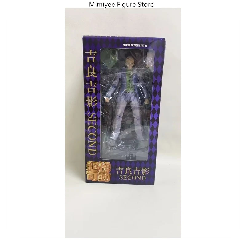 Super Action Statue JOJO's Bizarre Adventure: Diamond is Unbreakable Kira Yoshikage Figure Purple Color Ver. Articulated Model