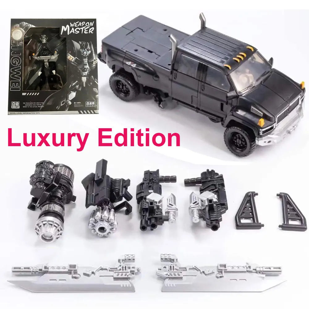 Deformation BAIWEI TW1026 TW-1026B Transformation Ironhide Weaponeer KO SS14 SS-14 Weapon Expert Truck Action Figure Robot Toys
