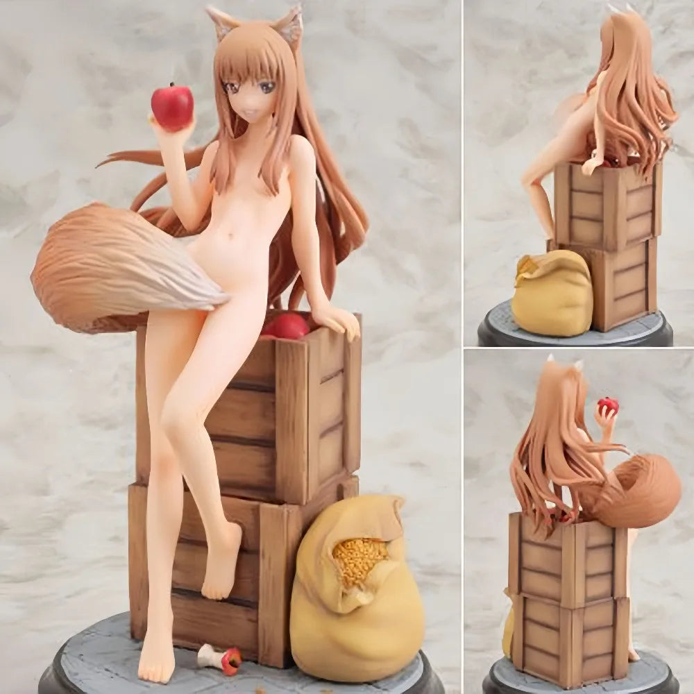 Anime  Figures Girl Spice and Wolf Holo PVC Action Figure 18 ± for Adult Collectible Model Halloween Christmas Gift Toy HG