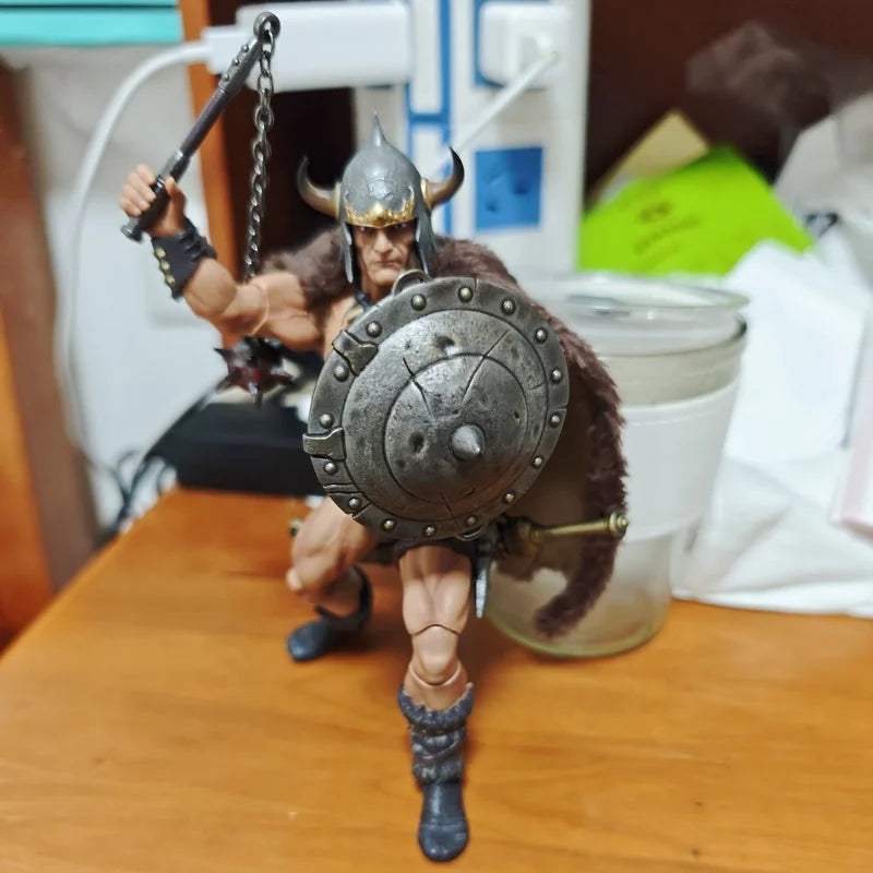 HS Studio 1/12 Scale Male Soldier Barbarian Savage Furnace 2 Waves Full Set Model 6 Inch Action Figure Collectible Toys Gifts