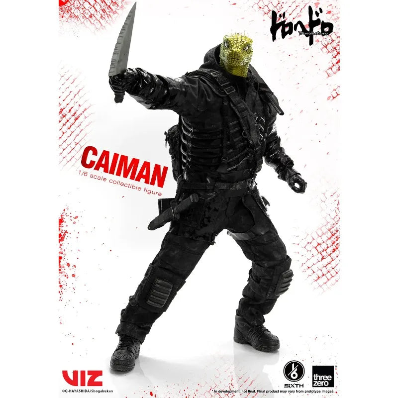[In Stock] Threezero Original Threezero Monster Heart CAIMAN 1/6 Anime Finished Product Mobile Exquisite Model Handmade Toy Gift