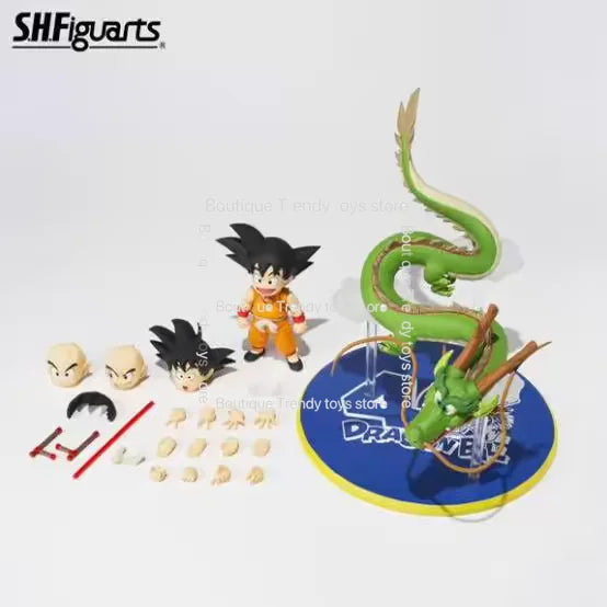 In Stock Bandai S.H.Figuarts SHF Dragon Ball Son Goku Dragon 40th Anniversary Edition Action Figure Model Toys