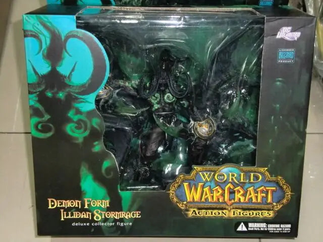 Game Wow Demon Hunter illidan Stormrage PVC Action Figure Toys