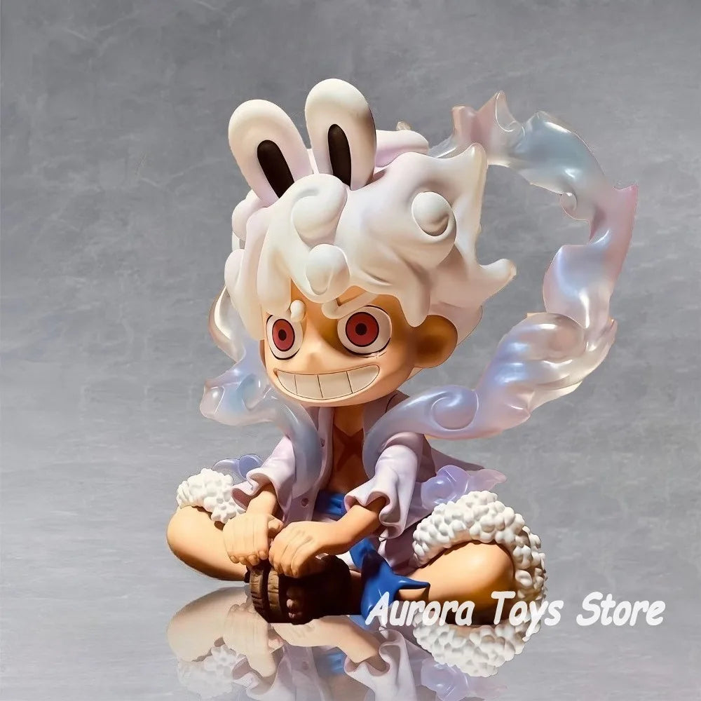 11cm/4.33in Anime One Piece Figure Nika Luffy Action Figures Pvc Model Statue Collection Decoration Toys Gifts