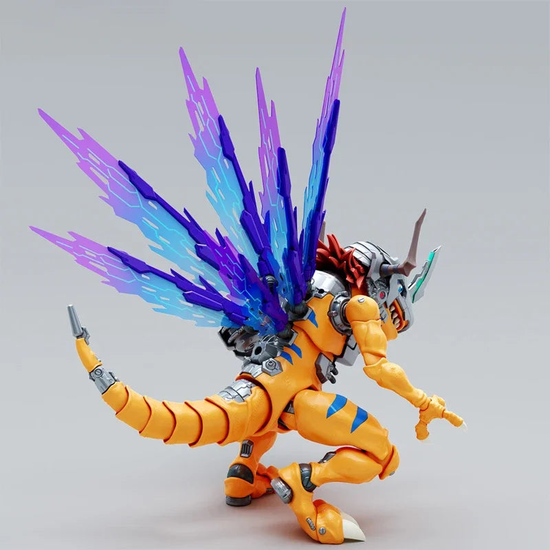 Bandai Original Genuine Figure Digimon Model Kit Figure-rise Standard Metal Greymon Vaccine Collection Anime Series