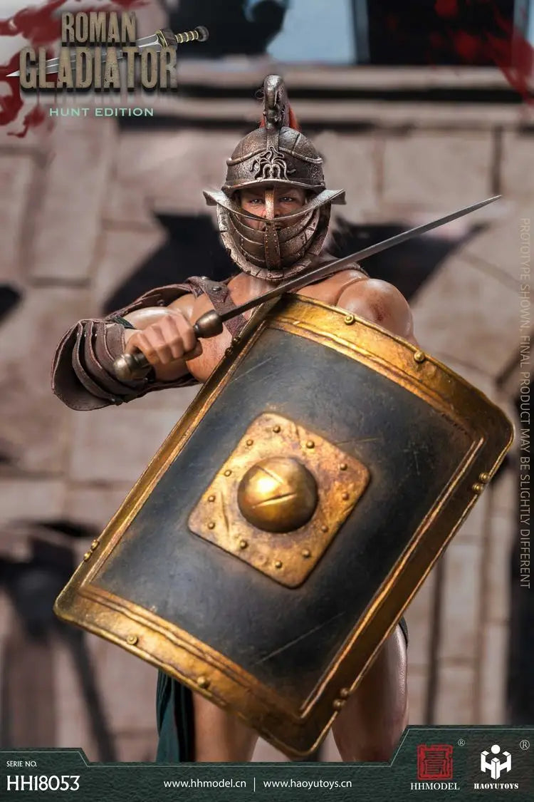 HHMODEL & HAOYUTOYS HH18053 1/6 Imperial Legion Roman Gladiators Hunting Edition Full Set 12'' Action Figure Model Toy In Stock