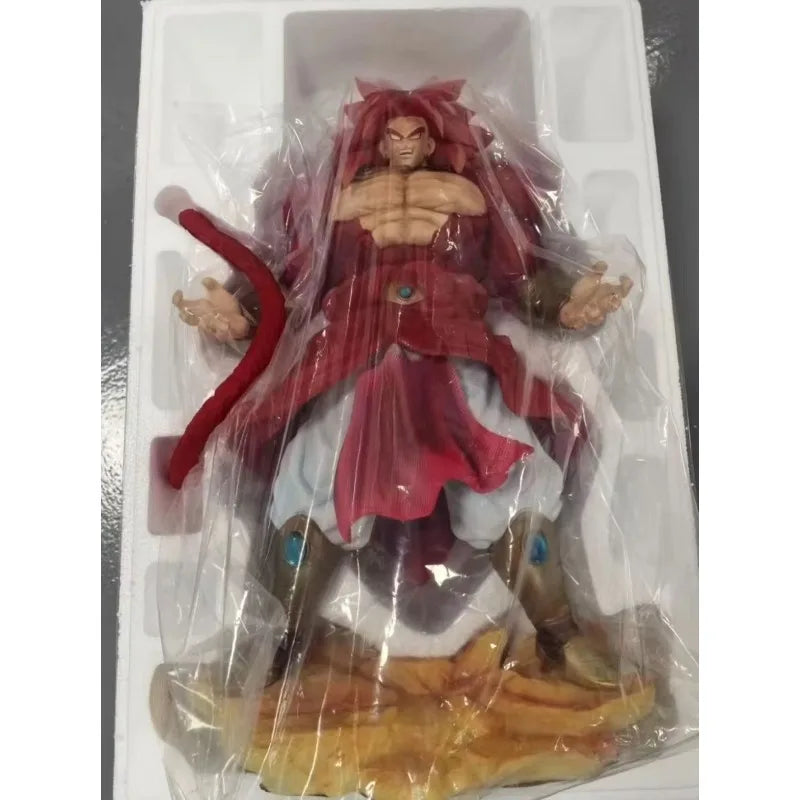 In Stock 50CM JT Toys Dragon Ball Anime Figures SSJ4 Broli Action Figures Super Saiyan 4 PVC Statue Collection Model Gift Toy