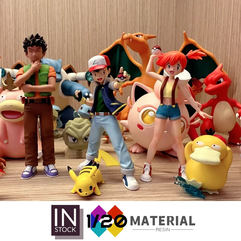 [In Stock]1/20 Resin Scale World [STS] -Misty & Psyduck