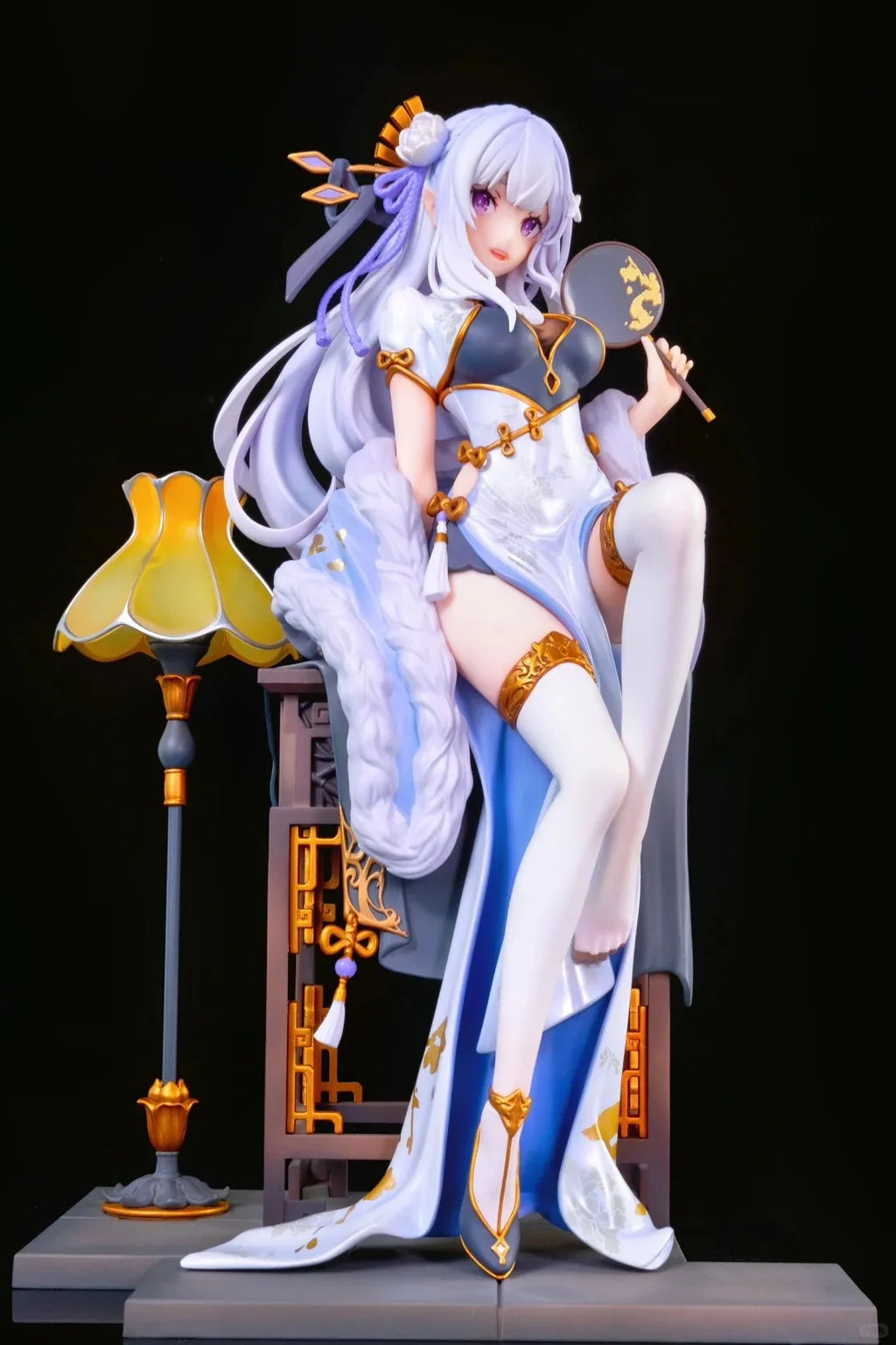 23cm Re:Life In A Different World From Zero Emilia Anime Figures Emilia Rem Action Figures Pvc Model Ornamen Toys Doll Gifts