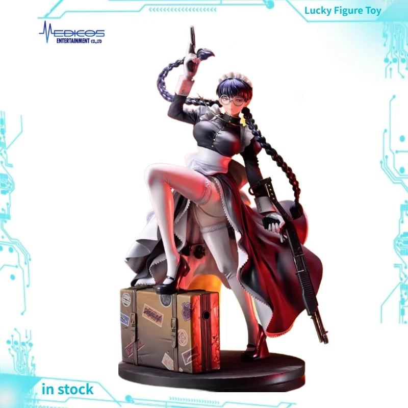 【In Stock】MEDICOS Black Lagoon 20th Anniversary Roberta The Maid of Nightmares 1/7 Scale Model Classic Anime Toys
