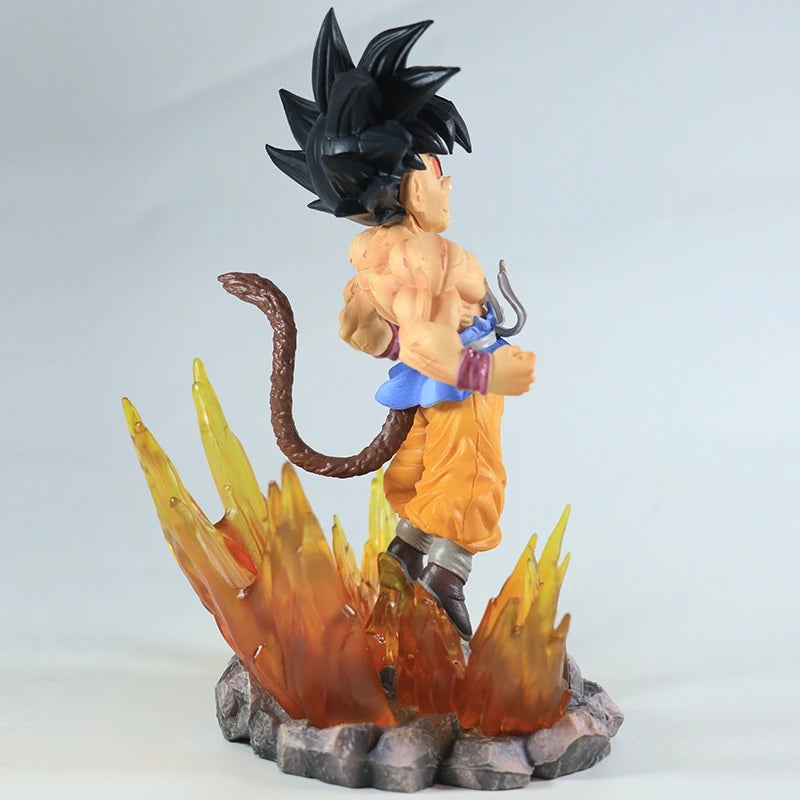 Son Goku Super Saiyajin Figur Anime Dragon Ball GT Goku DBZ Actionfigur Modell Geschenke Sammlerfiguren für Kinderhaltung