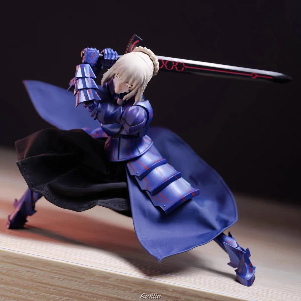 Figma Fate/Stay Night Black Saber Altria Cloth Skirt Anime Action Figur Model Accessories Toy Decoration No Figur