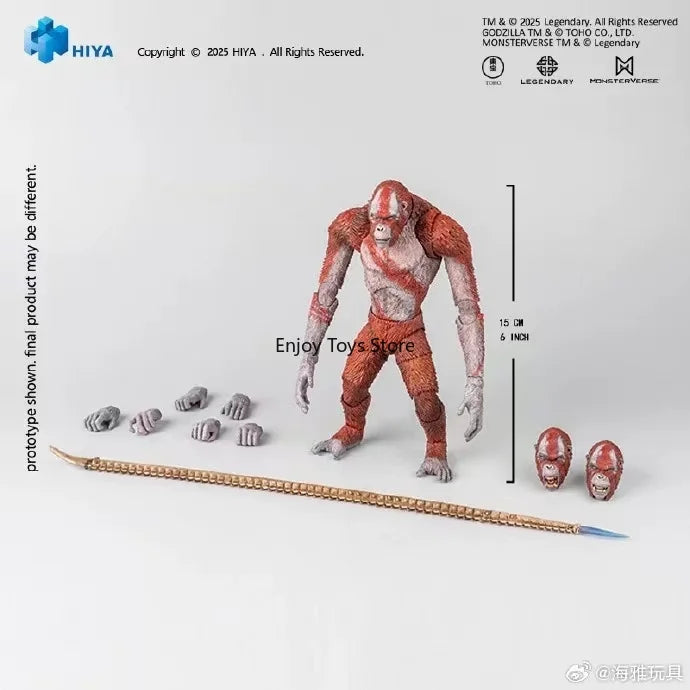 Genuine Presale Godzilla Vs. King Kong 2 The Rise of The Empire Scar King Figure