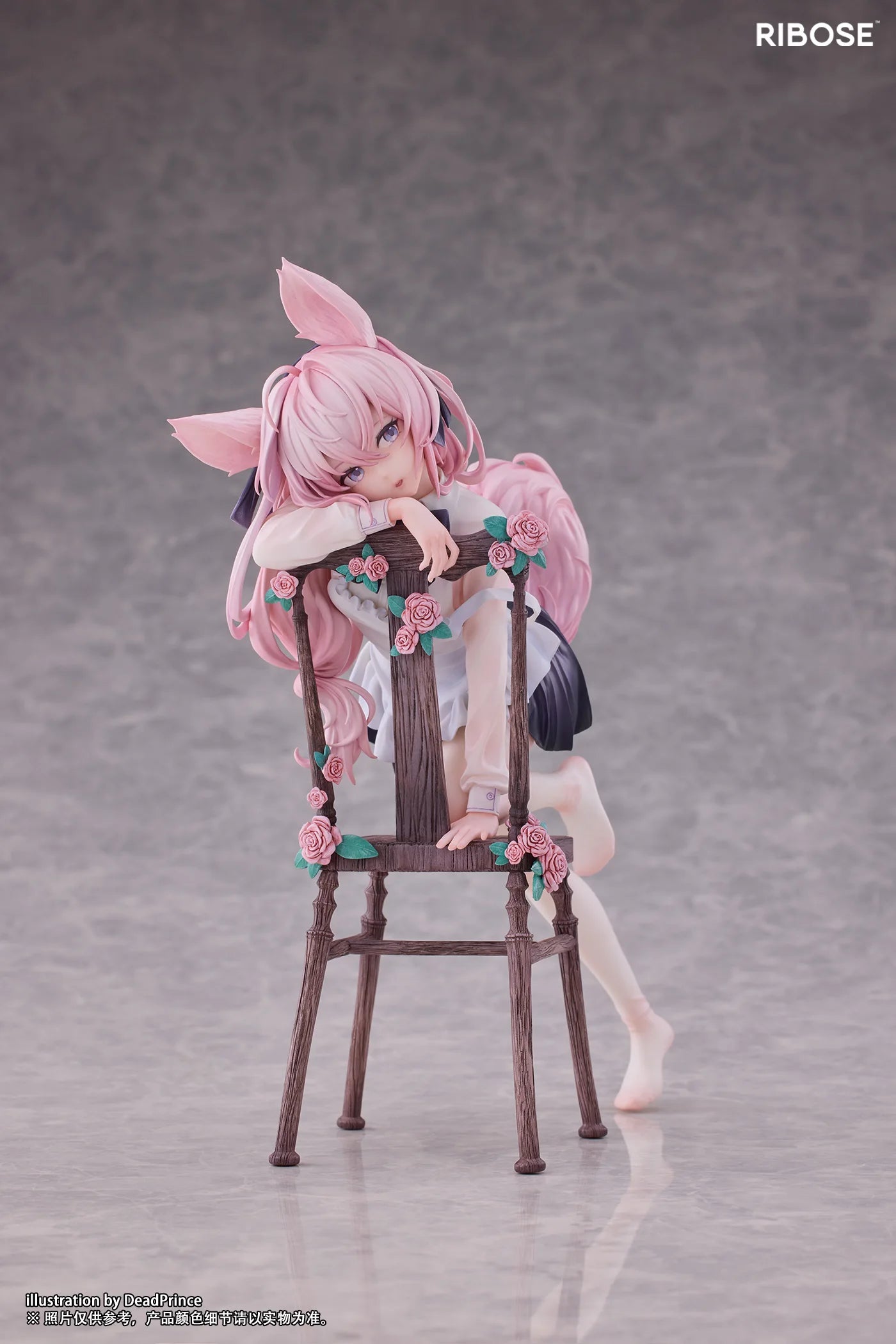In Stock RIBOSE Rabbit Flova 1/7 Beautiful Girls Anime Action Figure Toy Gift Model Collection