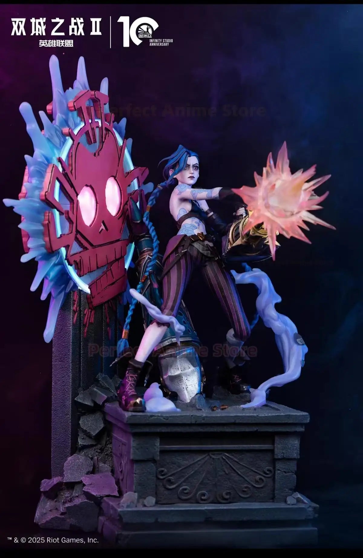 Pre-sale: Kaitian Studio, Arcane II, Jinx, 1/4 Full-body Statue