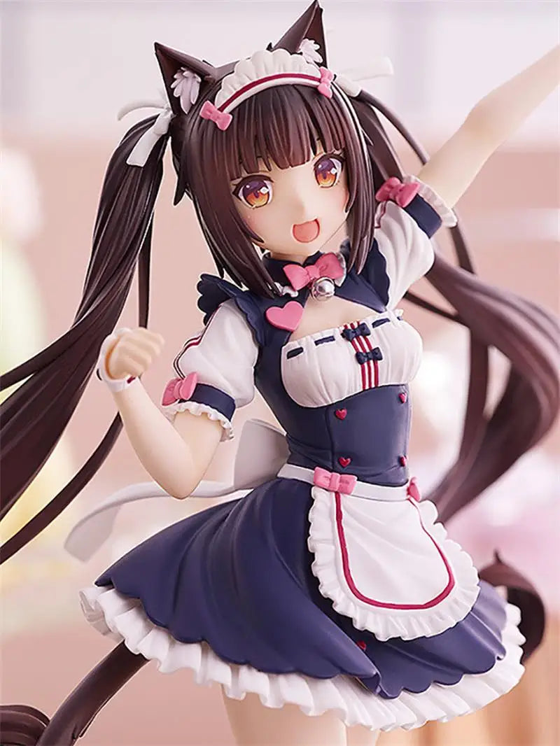 Judai Original GSC Up Parade Nekopara Chocola Vanilla Azuki Coconut Maple Cinnamon Cat Girls PVC Action Figure Model Toys