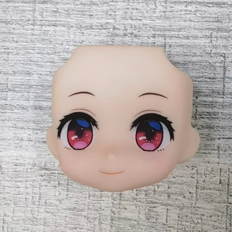 mingrixiaolu GSC Clay Man Face doll face hair doll accessories