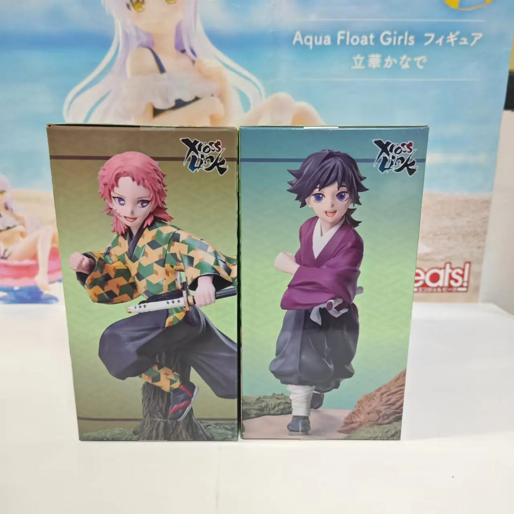 Original SEGA Demon Slayer Xross Link Sabito Tomioka Giyuu Figur Figur PVC Puppe Modell Sammler Spielzeug