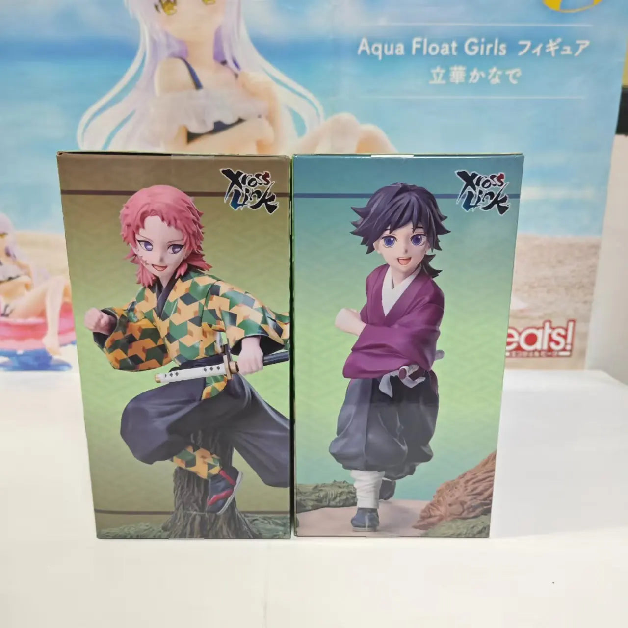 Original SEGA Demon Slayer Xross Link Sabito Tomioka Giyuu Figur Figur PVC Puppe Modell Sammler Spielzeug