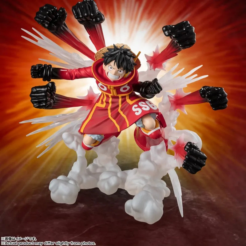 100%Original in Stock Bandai Figuarts ZERO ONE PIECE Monkey D. Luffy Anime Character Model Toys Ornaments Collection Gifts