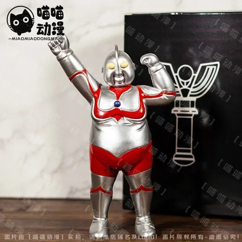18cm U-Ultramans Anime Gk Ultraman Obesity Kawaii PVC Model Toy Doll Funny Handmade Cosplay room Decoration kids Birthday Gift